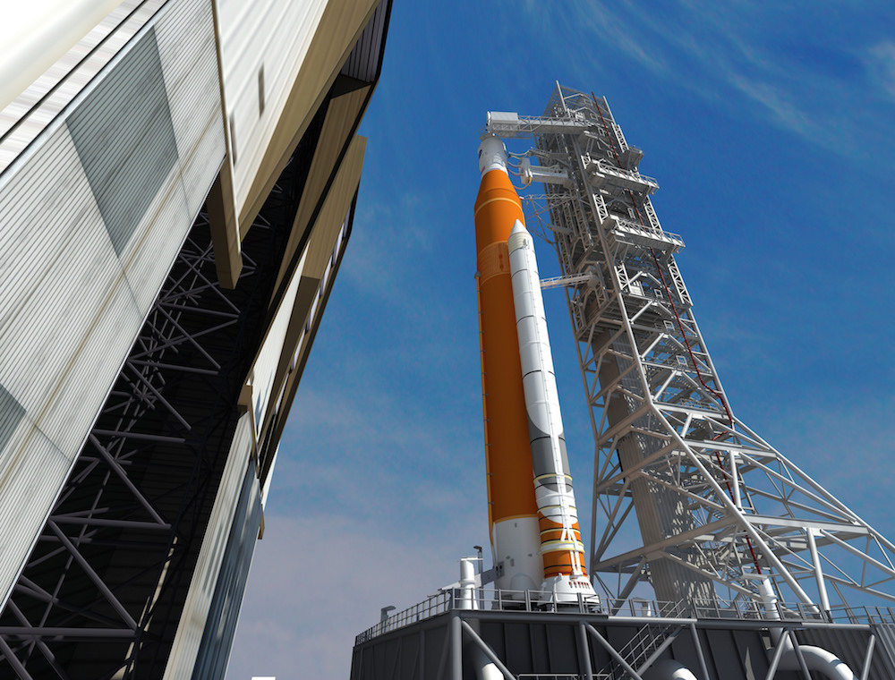 First SLS mission on schedule for fall 2018 launch