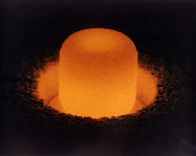 Plutonium-238 pellet