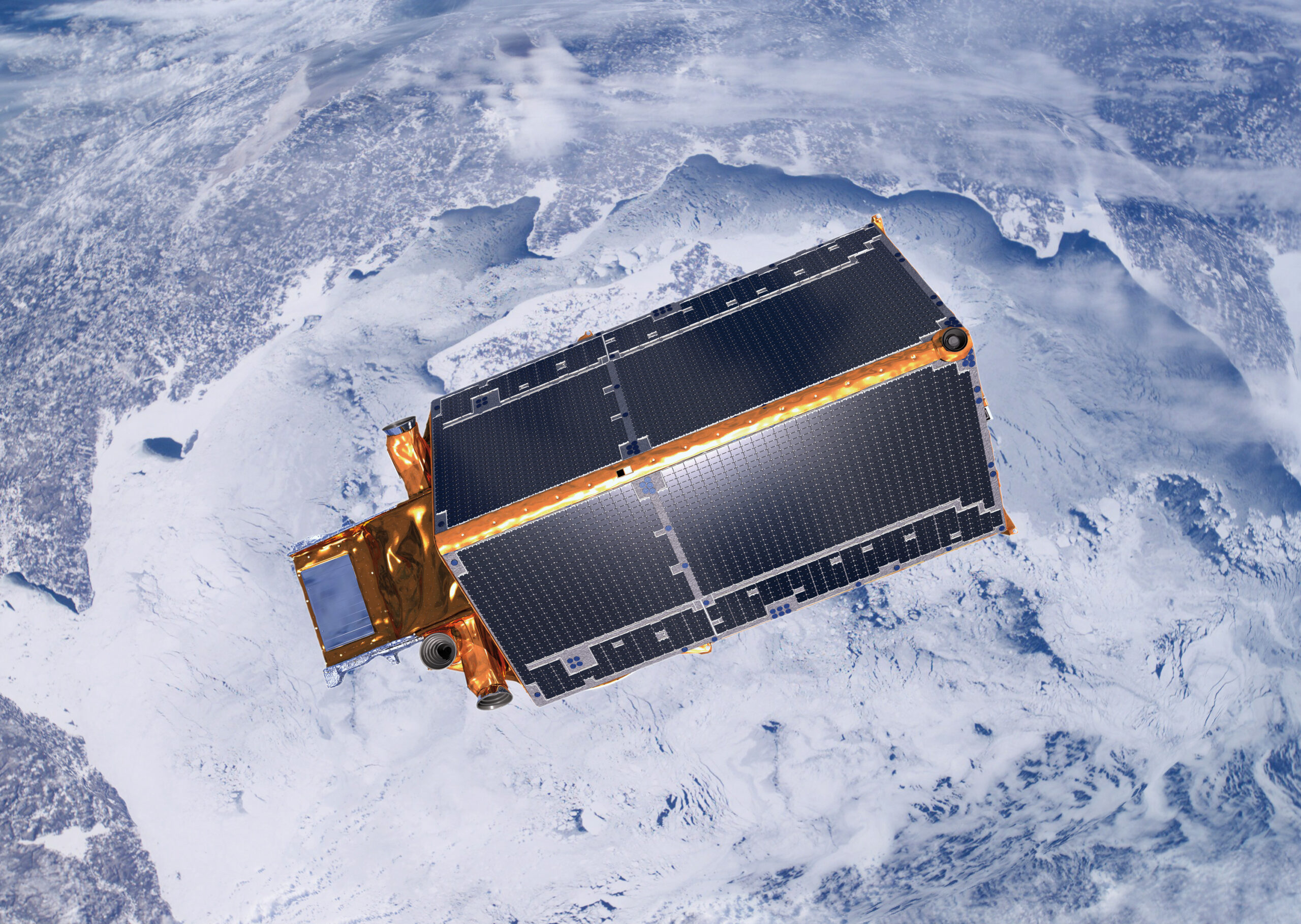 Включи satellite. Криосат-2 искусственный Спутник. CRYOSAT. Космический аппарат Арктика. Европейский метеоспутник CRYOSAT 2.