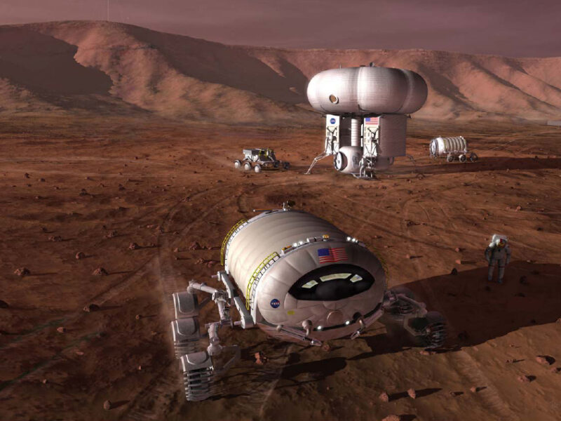 manned mission to Mars concept