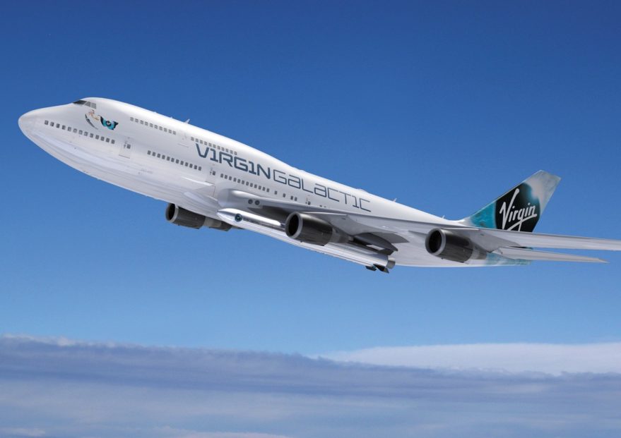 for Virgin Missions LauncherOne Boeing 747 Galactic Acquires