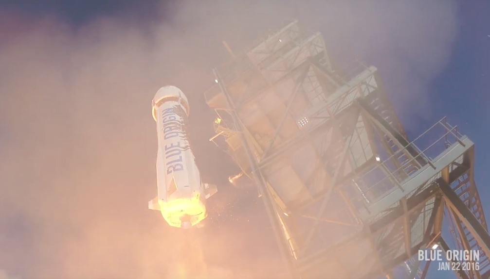 Launch. Land. Repeat: Blue Origin posts video of New Shepard's Friday ...