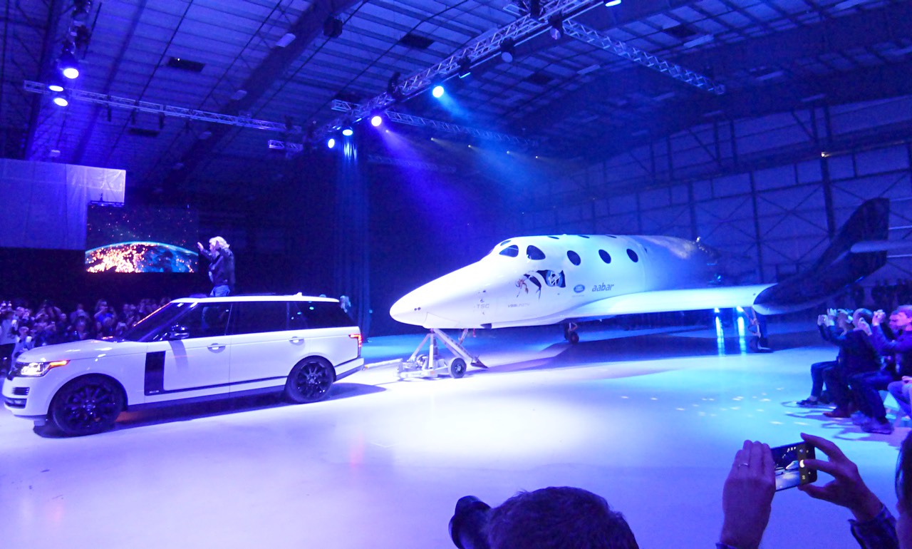 Virgin Galactic Unveils Second Spaceshiptwo Spacenews