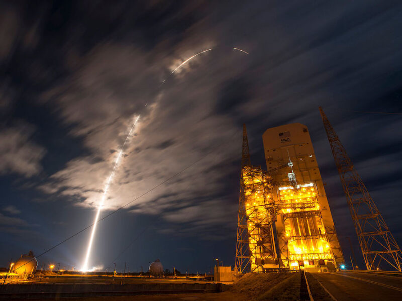 Atlas 5/Cygnus launch photo