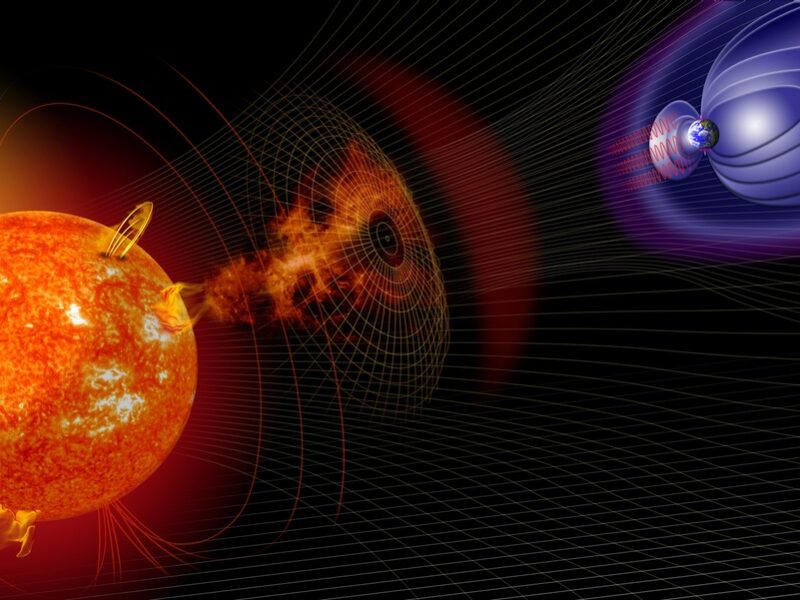 space weather illustration