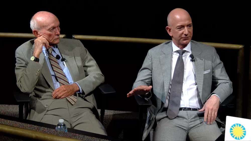 Collins and Bezos