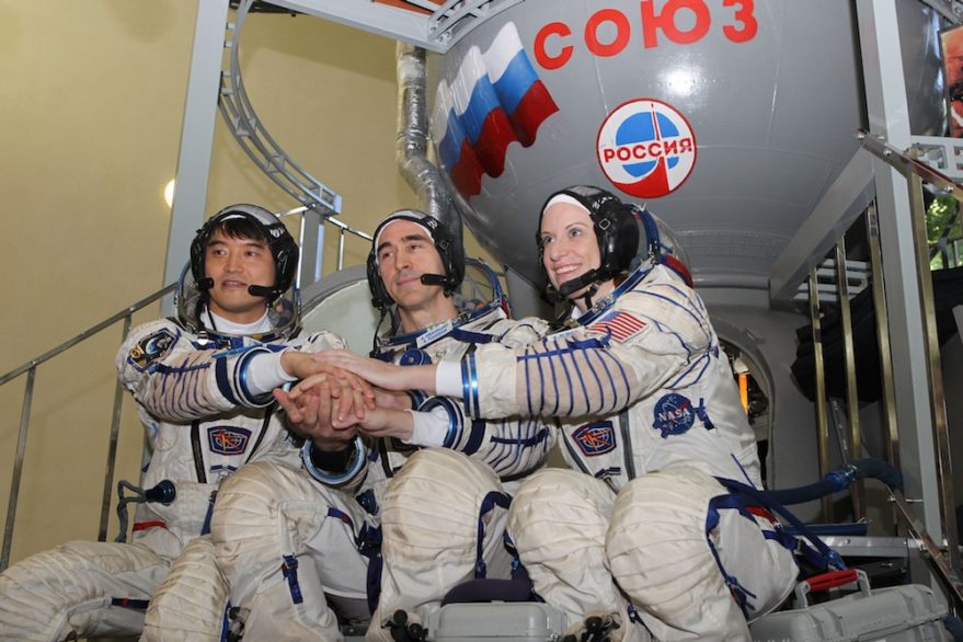 Soyuz MS-01 crew