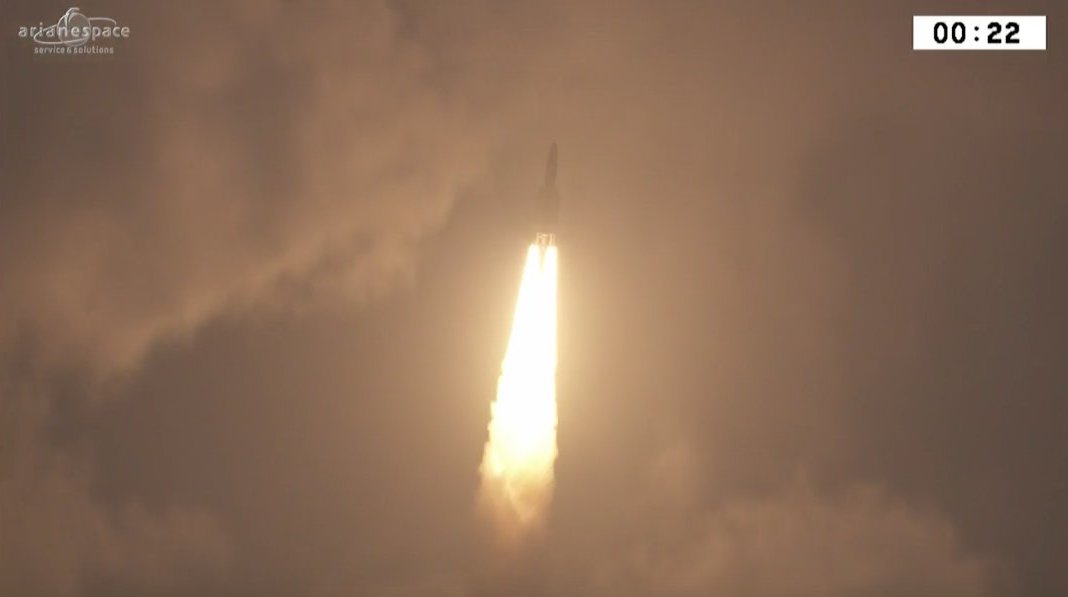 Ariane 5 Arianespace Telkom Intelsat 32e Sky Brasil-1
