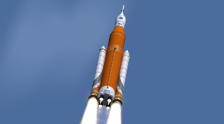 SLS EM-1 launch