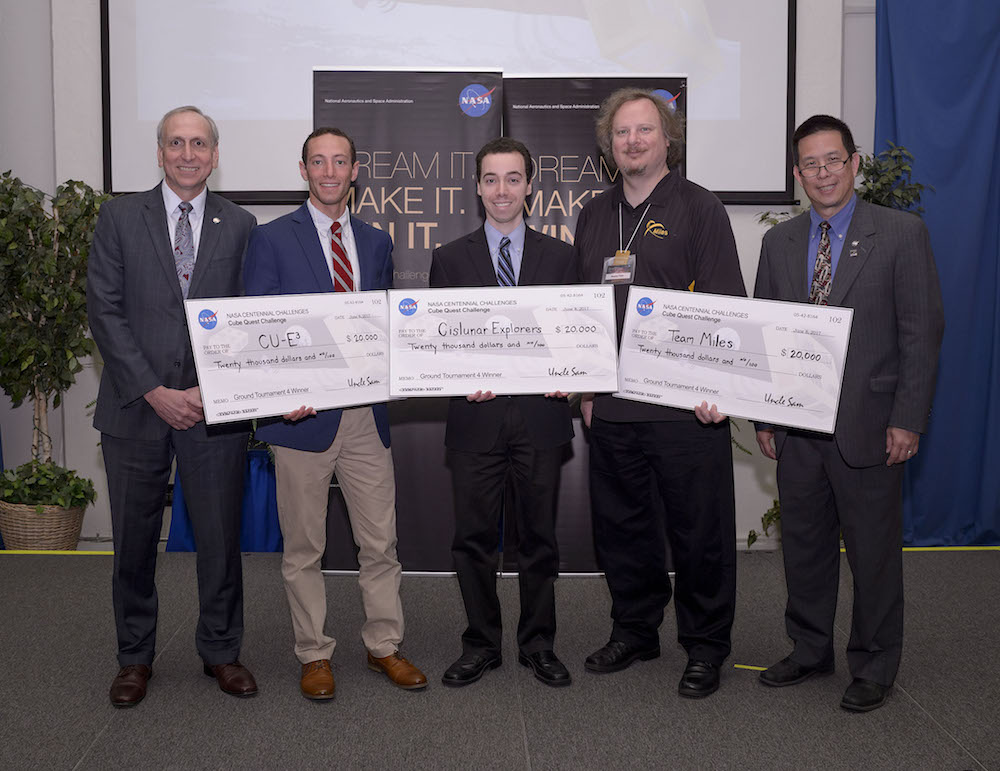 NASA Selects Three Teams To Fly Their Cubesats On First SLS Mission ...