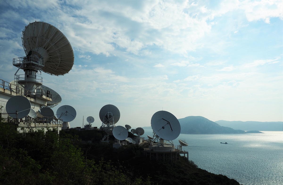 AsiaSat's Stanley Earth station
