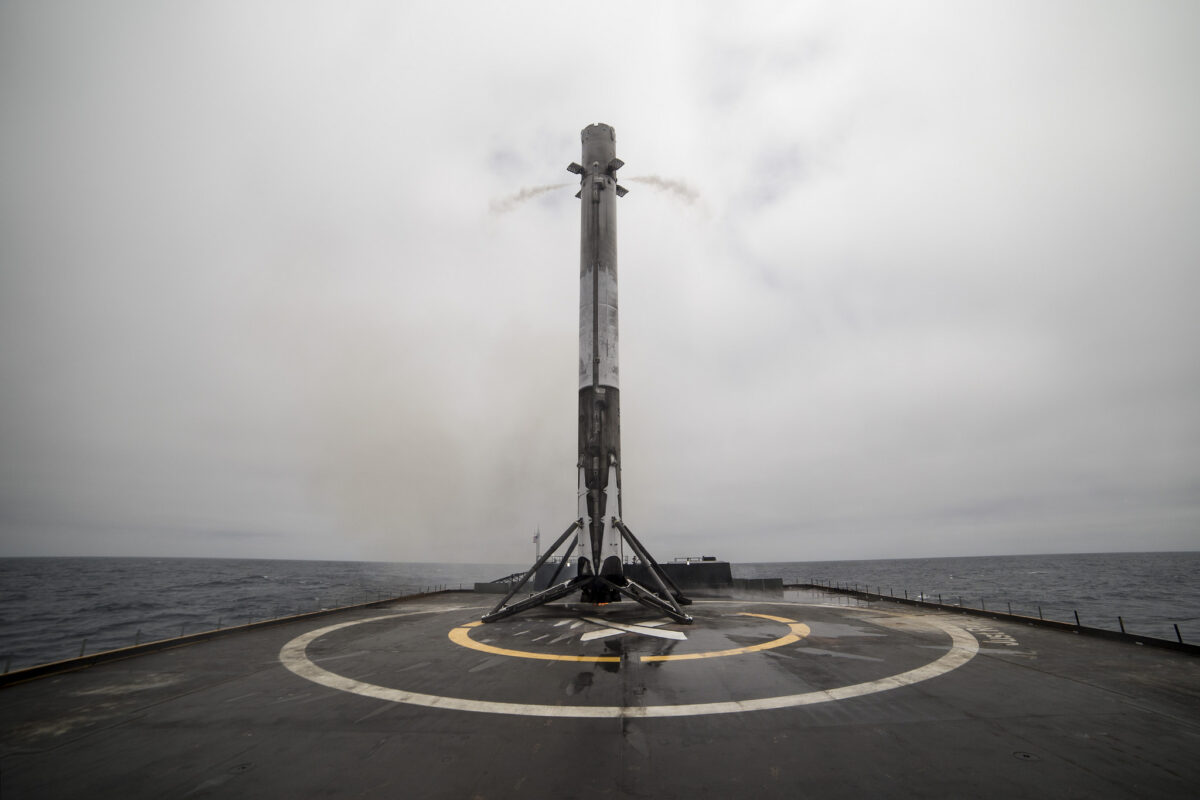 SpaceX Falcon 9 booster Iridium
