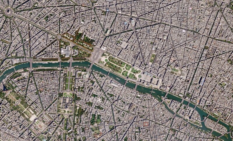 SkySat Paris image