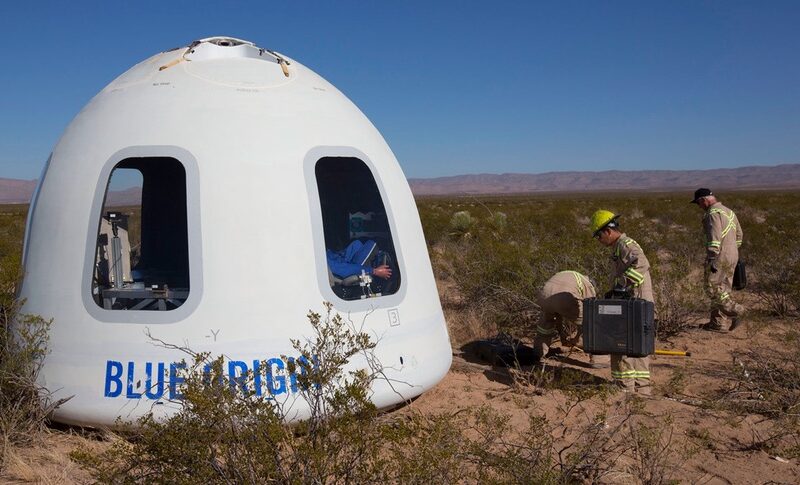 New Shepard capsule
