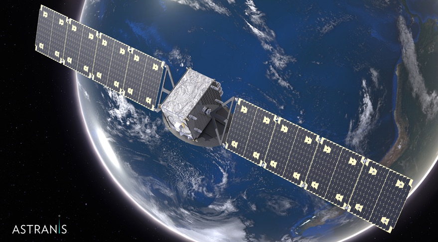 Astranis satellite illustration