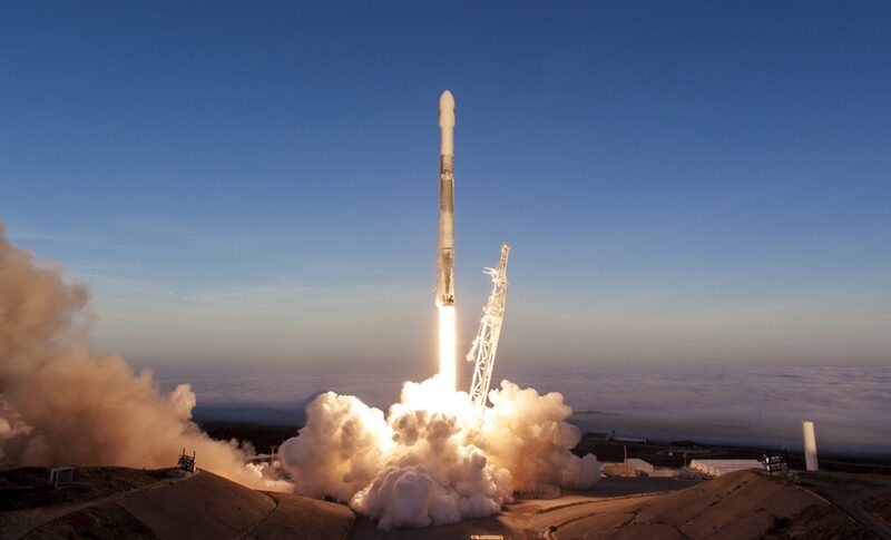 SpaceX Iridium-5 launch