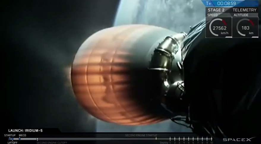 SpaceX webcast Iridium March 30
