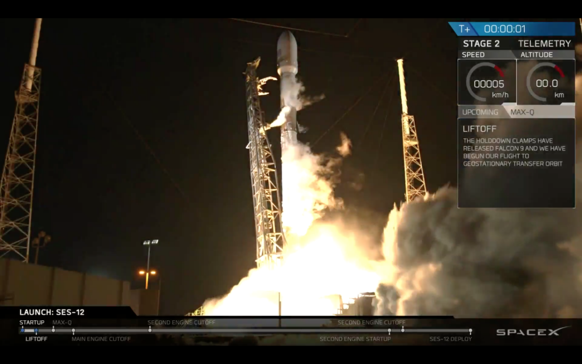 SpaceX Falcon 9 SES-12