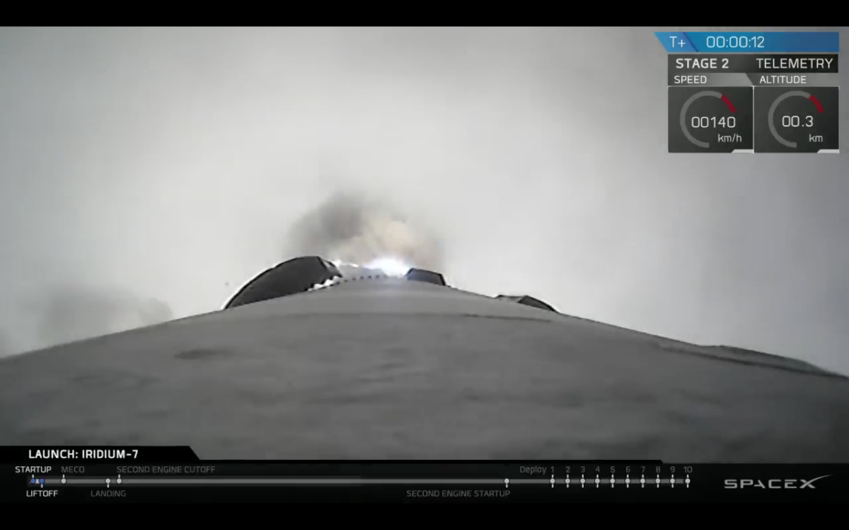 SpaceX Iridium7 Iridium Next