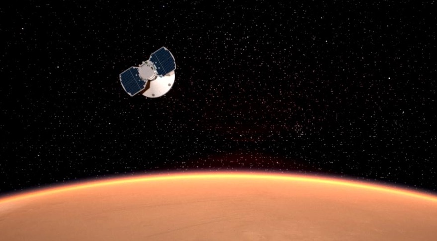 InSight approaching Mars