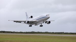 Pegasus Stargazer landing at KSC