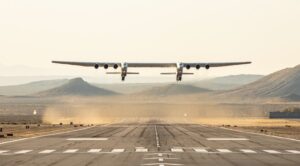 Stratolaunch takeoff