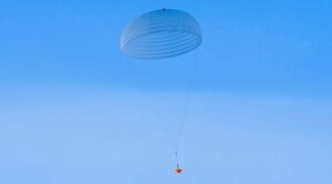 ExoMars 2020 parachute test
