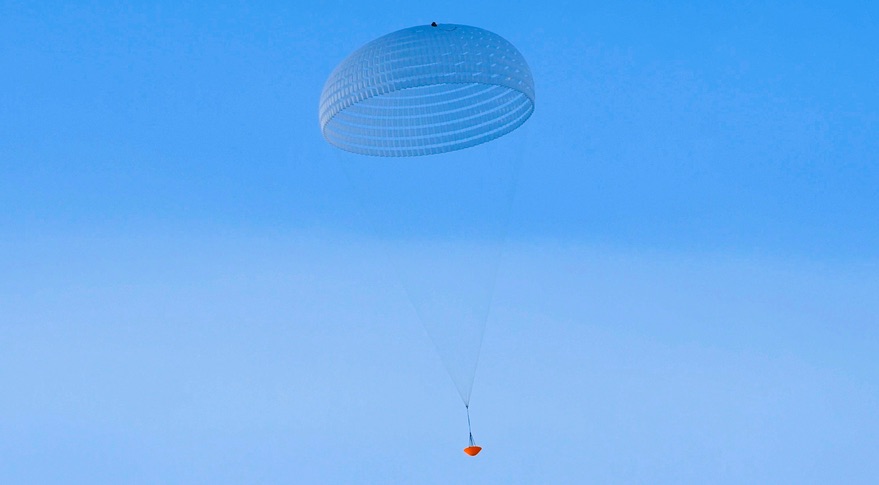 ExoMars 2020 parachute test