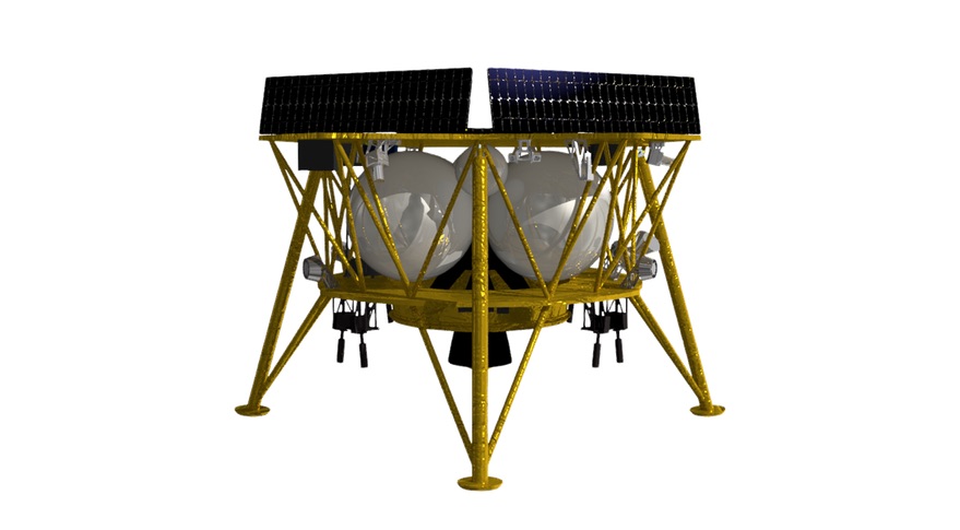 Genesis lunar lander