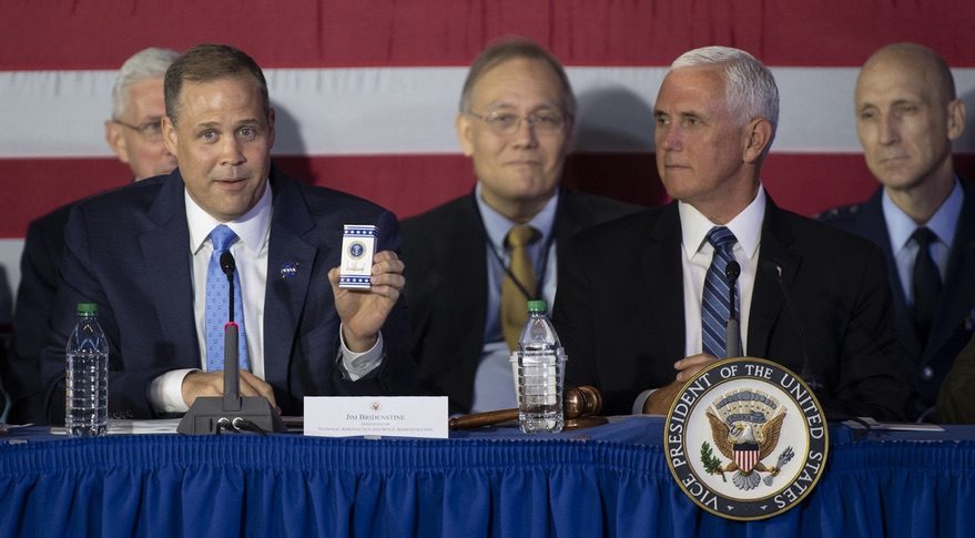 Bridenstine and Pence