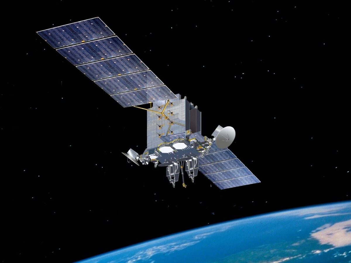 Northrop Grumman developed the payloads for the U.S. Air Force's Advanced Extremely High Frequency communications satellites made by Lockheed Martin.