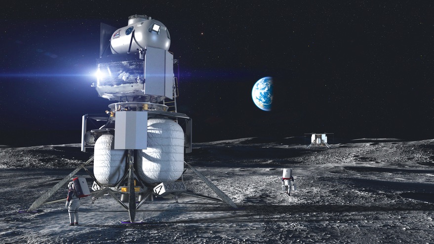 Blue Origin human lunar lander