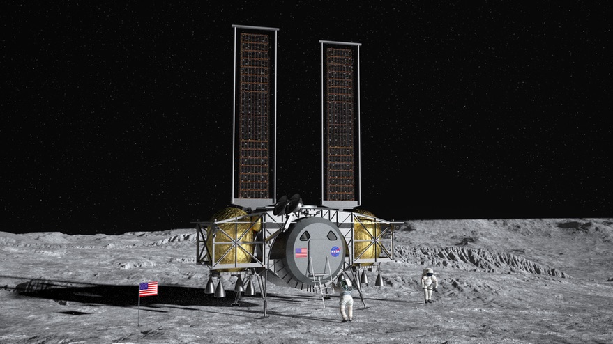 Dynetics lunar lander