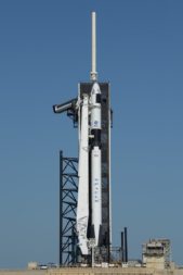 Demo-2 rocket on the pad