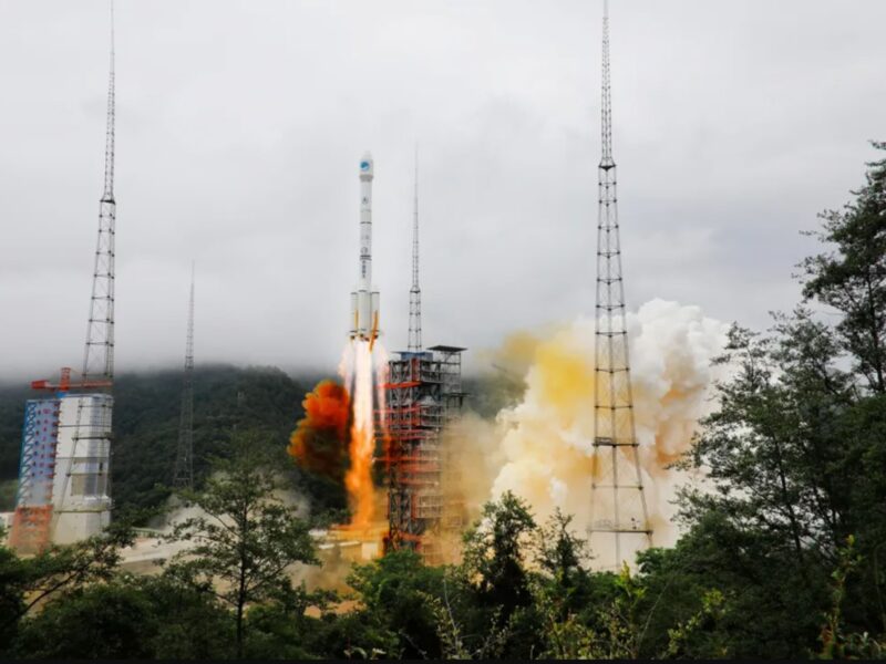A Long March 3B lifts off from LC-2 at Xichang carrying the final Beidou satellite, June 22, 2020.