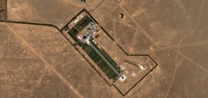 A view of the Jiuquan launch center from the Sentinel-2 satellite. China's reusable experimental spacecraft launched from the facility Sept. 4.