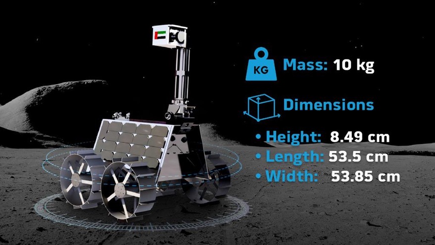 UAE lunar rover