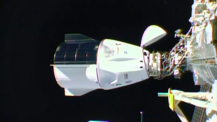 SpaceX Crew-1 NASA Human Space Flights USVC-1 Dragon-1 US Vehicle-1 USA Patch