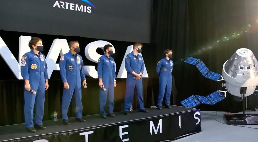 Artemis Team astronauts