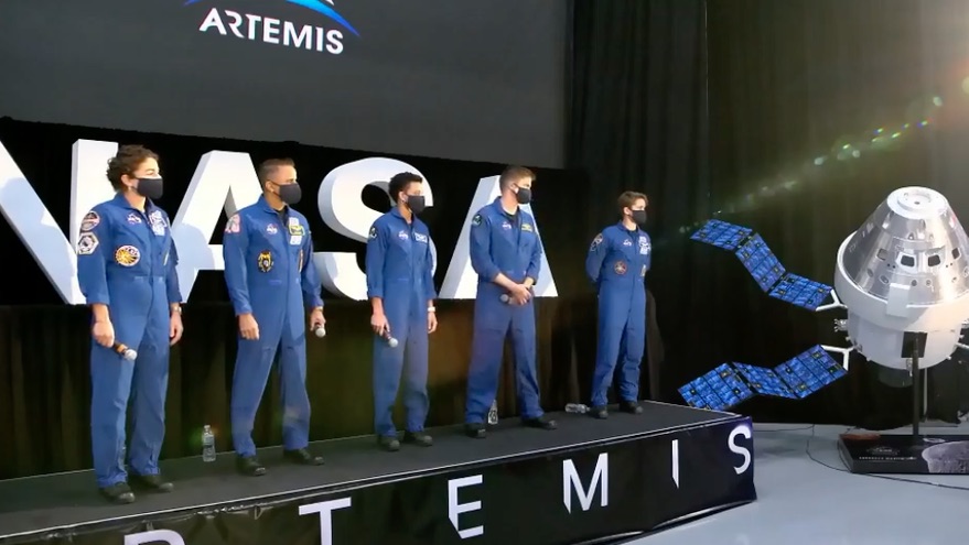 Artemis Team astronauts