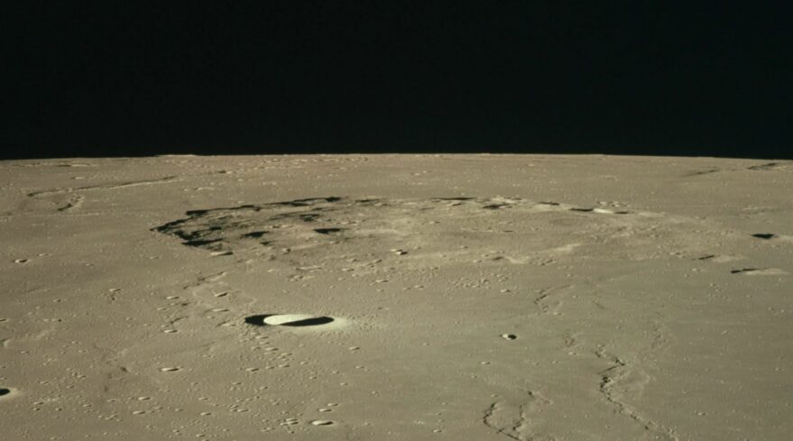 An image of Mons Rümker on the Moon captured by Apollo 15 astronauts in 1971.