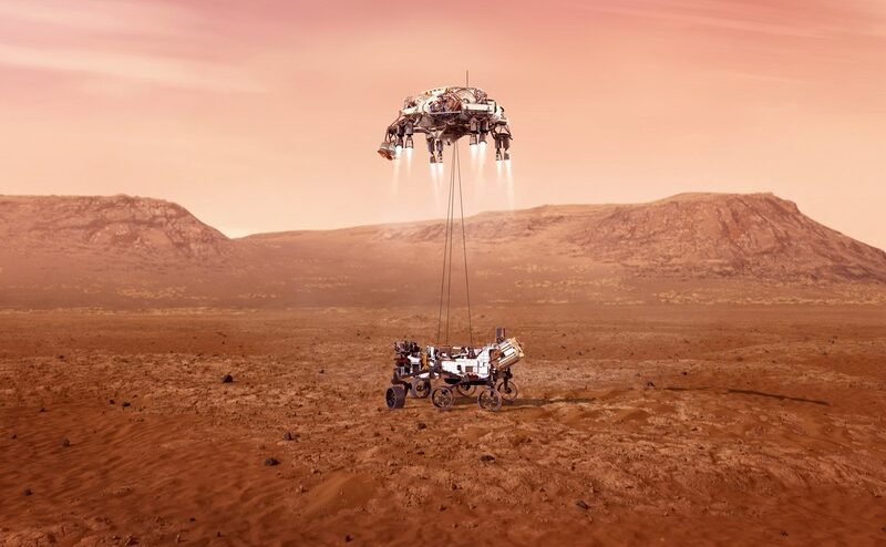 Mars 2020 landing