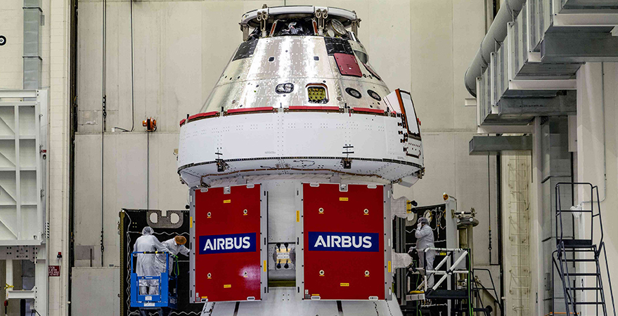 Airbus has awarded a € 650 million contract to build three more Orion service modules