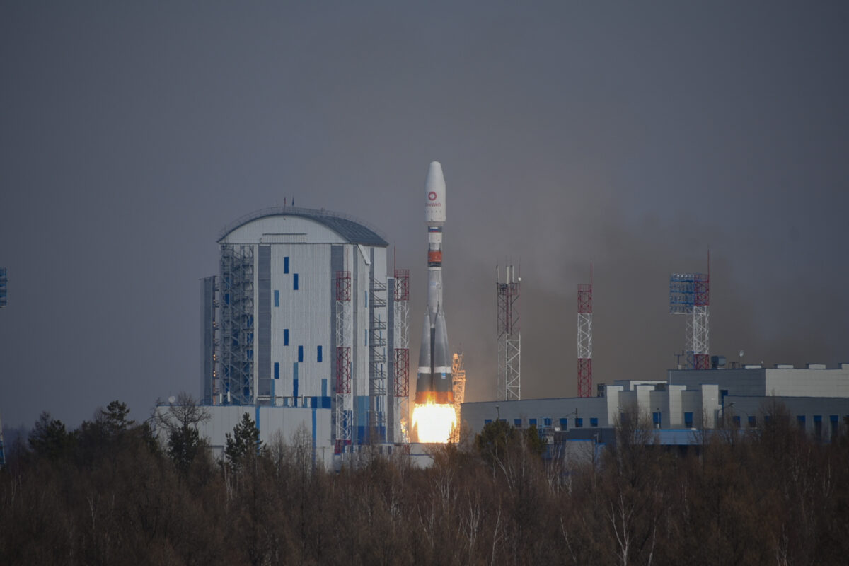 Soyuz ST30 liftoff