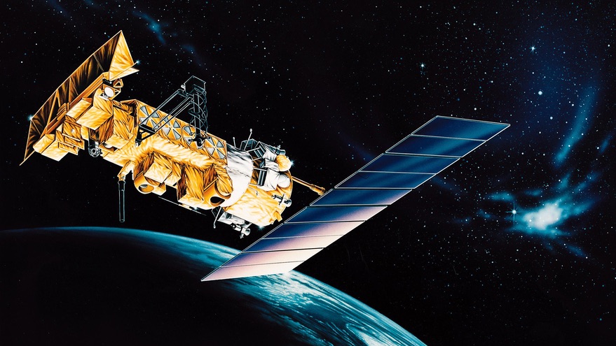 Dismantled NOAA Weather Satellite Breaks