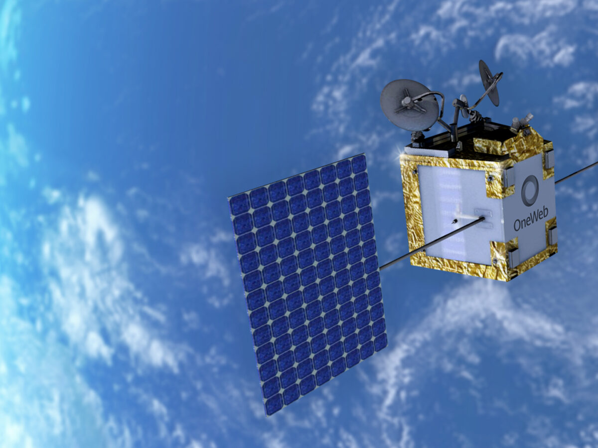 A OneWeb satellite