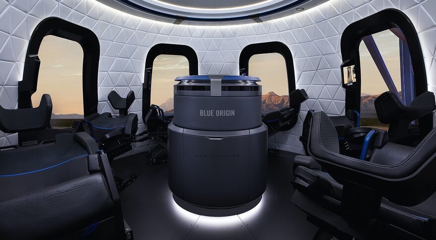 New Shepard interior