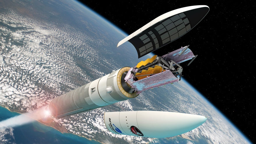 Ariane 5 launch of JWST
