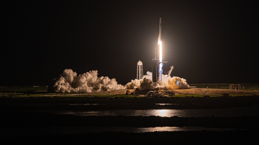 Falcon 9 Inspiration4 launch