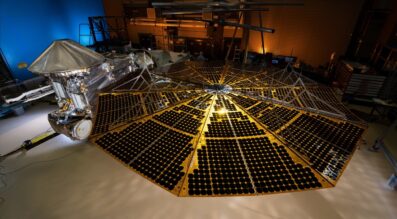 Lucy solar array